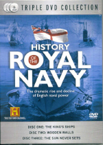 TRIPLE DVD - HISTORY OF THE ROYAL NAVY
